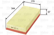 VALEO 585242 for VOLVO - Air Filter