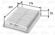 VALEO 585162 for TOYOTA - Air Filter