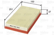 VALEO 585268 for SUBARU; SUZUKI - Air Filter