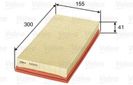 VALEO 585113 for SEAT; SKODA; VW - Air Filter