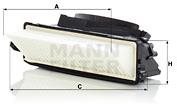 MANN-FILTER C29035-2 for MERCEDES-BENZ - Air Filter