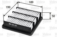 VALEO 585200 for HYUNDAI; KIA - Air Filter