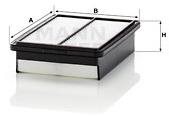 MANN-FILTER C24054 for HYUNDAI;KIA - Air Filter