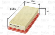 VALEO 585206 for HYUNDAI - Air Filter
