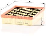 MANN-FILTER C25008/1 for FORD, FORD USA - Air Filter