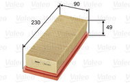 VALEO 585023 for FIAT;LANCIA - Air Filter