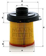 MANN-FILTER C1468 for CITROËN; PEUGEOT; TALBOT - Air Filter