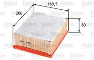 VALEO 585007 for CITROËN; PEUGEOT - Air Filter