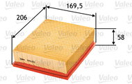 VALEO 585006 for CITROËN; PEUGEOT - Air Filter