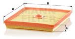 MANN-FILTER C22035 for AUDI;SEAT;SKODA;VW - Air Filter