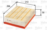 VALEO 585043 for AUDI; SEAT - Air Filter