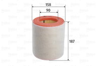 VALEO 585763 for AUDI - Air Filter