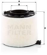 MANN-FILTER C17011 for AUDI - Air Filter