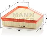 MANN-FILTER C30135 for ALPINA, BMW - Air Filter