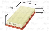 VALEO 585137 for ABARTH; ALFA ROMEO; FIAT; LANCIA; PROTON - Air Filter