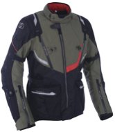 OXFORD MONTREAL 3.0 Green Army/Black/Red 3XL - Motorcycle Jacket