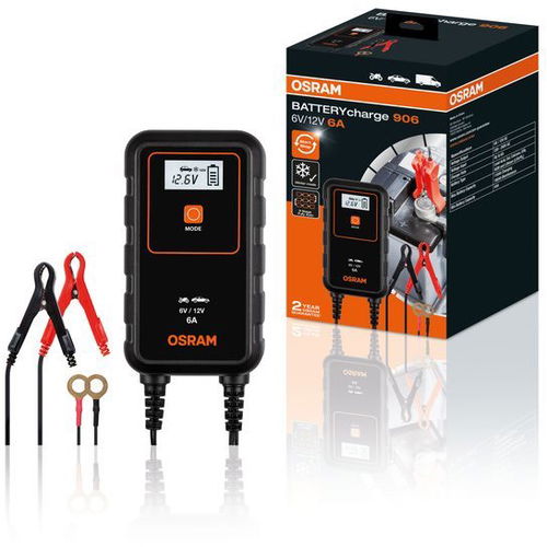 OSRAM Chytrá 6A nabíječka baterií 6V, 12V - Nabíječka autobaterií - Hlavní obrázek