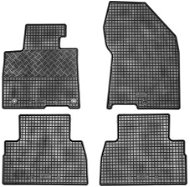 RIGUM HYUNDAI Santa Fe 18- gumové koberčeky čierne (súprava 4 ks) - Autokoberce
