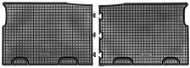 RIGUM Rubber Car Mats for MERCEDES V-KLASSE 2014->, Black (for 2nd Row of Seats, Set of 2) - Car Mats