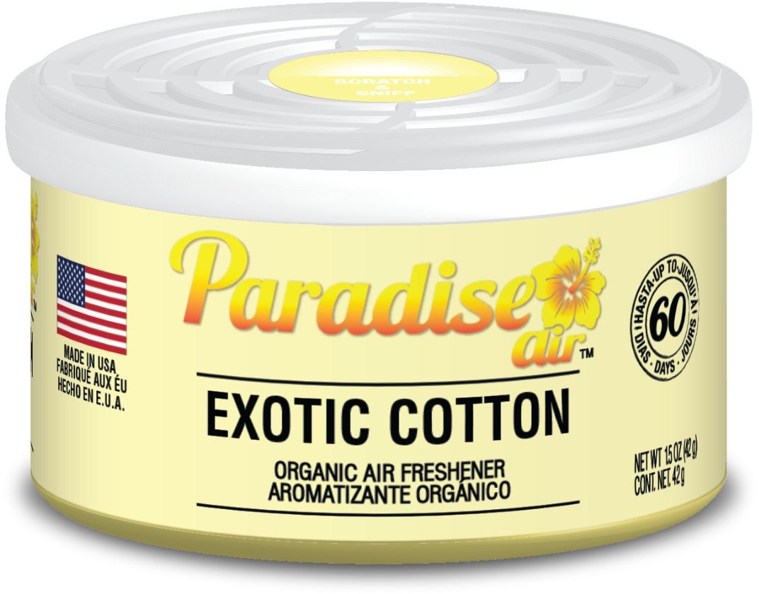 Paradise Air Organic Air Freshener, Exotic Cotton illat