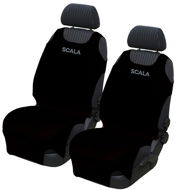 CAPPA Car T-shirt Scala black 2pcs - Car Seat Covers