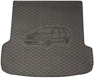 ACI ŠKODA OCTAVIA 1997->2001 Rubber Boot Tray with Car Illustration, Black (Estate) - Boot Tray