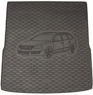 ACI VW PASSAT 2011->2014 Rubber Boot Tray with Car Illustration, Black (Variant) - Boot Tray