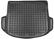 ACI HYUNDAI Santa Fe 2012->Rubber Boot Tray with Anti-Slip Treatment, Black (5/7 Seats) - Boot Tray
