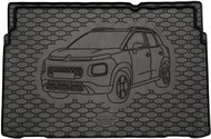 ACI CITROEN C3 AIR 2017->Rubber Boot Tray with Car Illustration (Upper or Lower) - Boot Tray