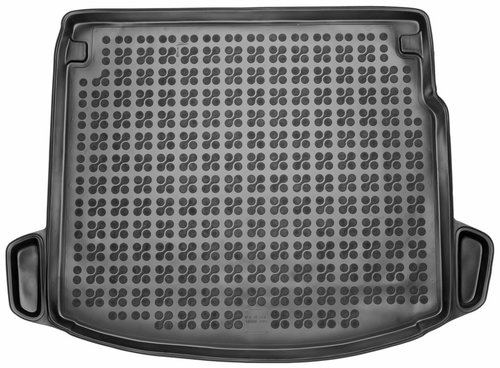 ACI RENAULT Mégane 2008->2012 Rubber Boot Tray with Anti-Slip Treatment, Black (Estate) - Boot Tray - Main image