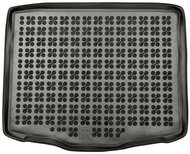 ACI FIAT Tipo 2015->Rubber Boot Tray with Anti-Slip Treatment, Black (Estate - Lower) - Boot Tray