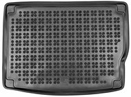ACI KIA Niro 2016-> Rubber Boot Tray with Anti-Slip Treatment, Black (Hybrid) - Boot Tray