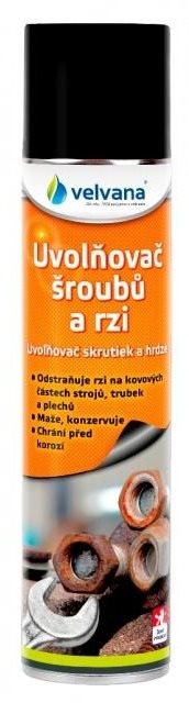 VELVANA csavar- és rozsda lazító, 400 ml
