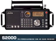 Tecsun S-2000 prehľadový prijímač - Rádiostanica