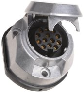 ACI Socket 13 pin 12V aluminium with fog lamp disconnect + gasket - Towing Socket
