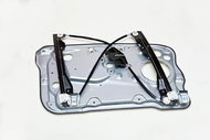 ŠKODA Glass starter Fabia I front right electric with sheet metal - Binder