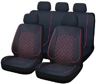 Car Seat Covers CAPPA Car Upholstery SYDNEY Black/Red - Autopotahy