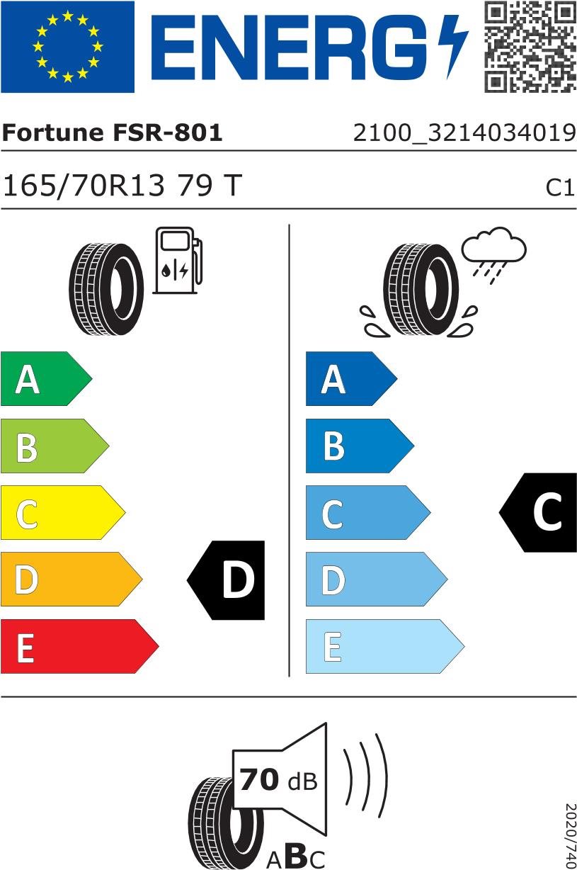 Fortune FSR801 165 70 R13 79 T Summer Summer Tyre Alza.cz