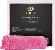 Lotus Pink Buffing Towel 550 gsm - Mikrovláknová utierka