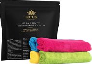 Lotus Heavy Duty Microfiber Cloths 4color/pack 370gsm - Čistiaca utierka