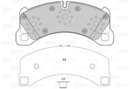 VALEO Brake Pads 601539 - Brake Pads