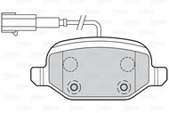 VALEO Brake Pads 302140 - Brake Pads