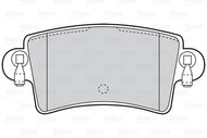 VALEO Brake Pads 302034 - Brake Pads