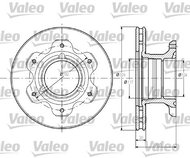 VALEO Brake Disc 187110 - Brake Disc