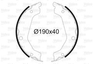 VALEO Brake Shoe Set 564190 - Brake Shoes