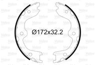 VALEO Brake Shoe Set 564196 - Brake Shoes