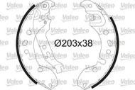 VALEO Brake Shoe Set 564209 - Brake Shoes