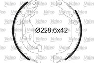 VALEO Brake Shoe Set 564210 - Brake Shoes