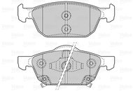 VALEO Brake Pads 601508 - Brake Pads
