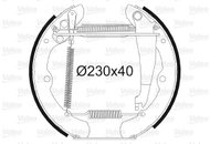 VALEO Brake Shoe Set 554784 - Brake Shoes